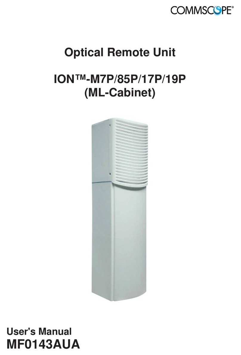 CommScope ION-M7P user manual