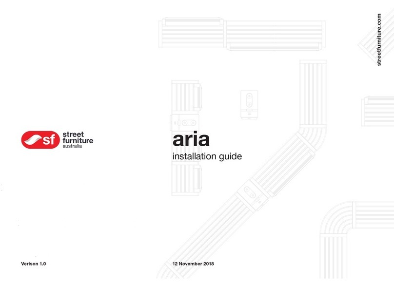 Street Furniture Aria installation guide Street Furniture Aria installation guide