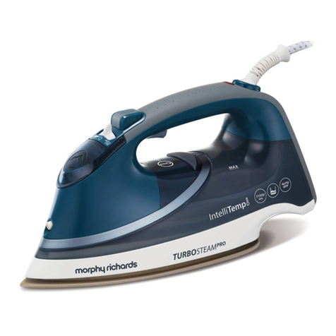 Morphy Richards TurboSteamPro User manual