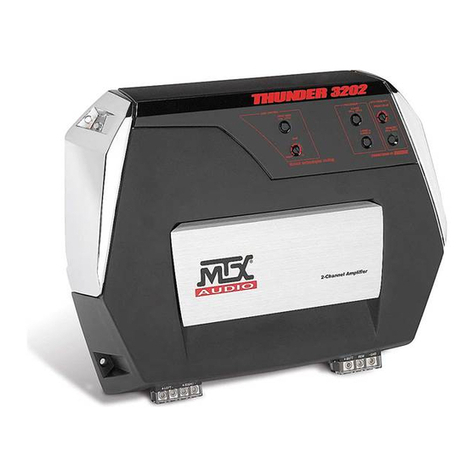 MTX Thunder 3202 User manual