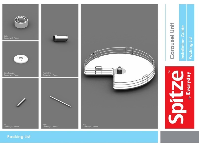 Everyday Spitze Installation Guide/Packing List Everyday Spitze Installation Guide/Packing List