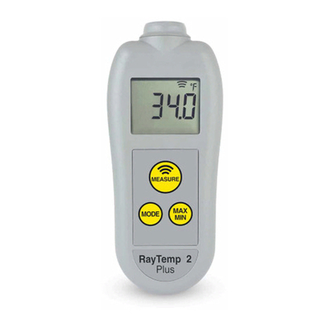 ThermoWorks RayTemp 2 Plus operating instructions