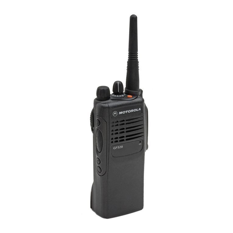 Motorola GP328 User manual