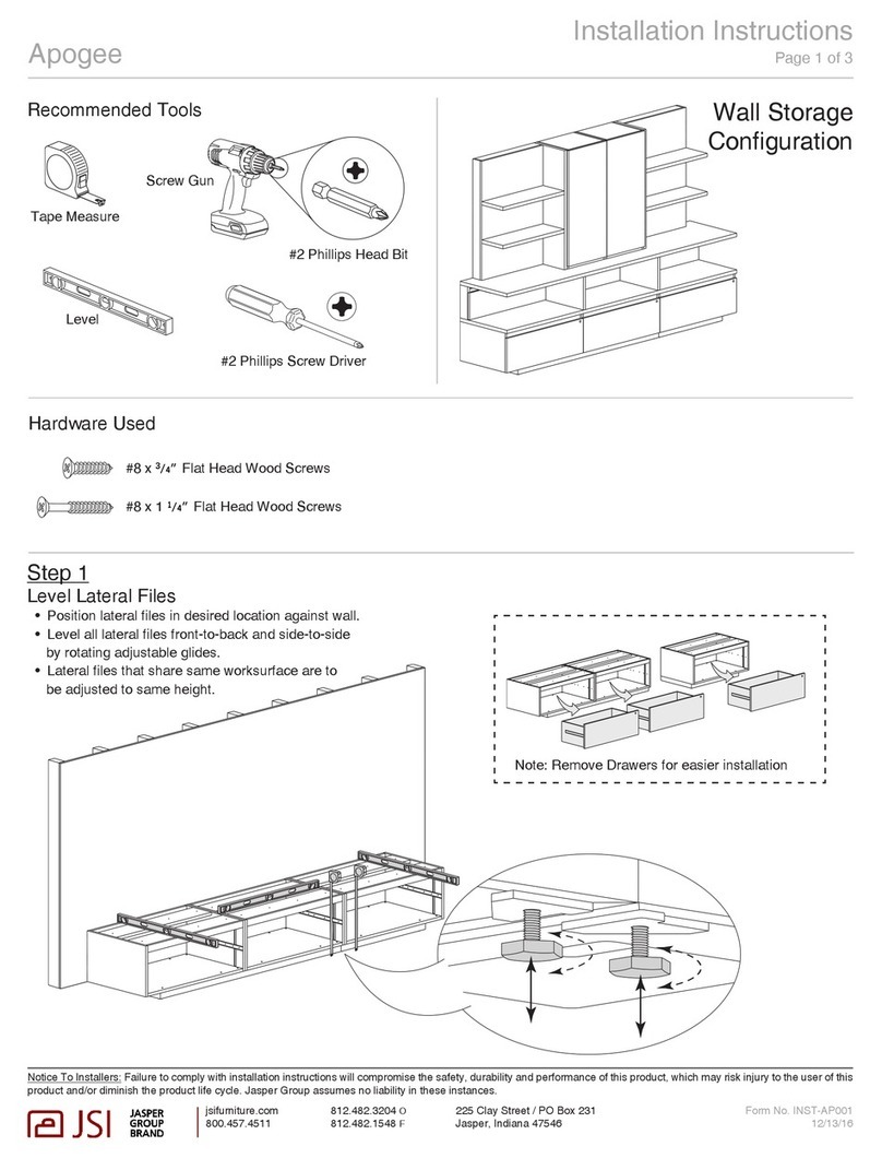 JSI Apogee Service manual