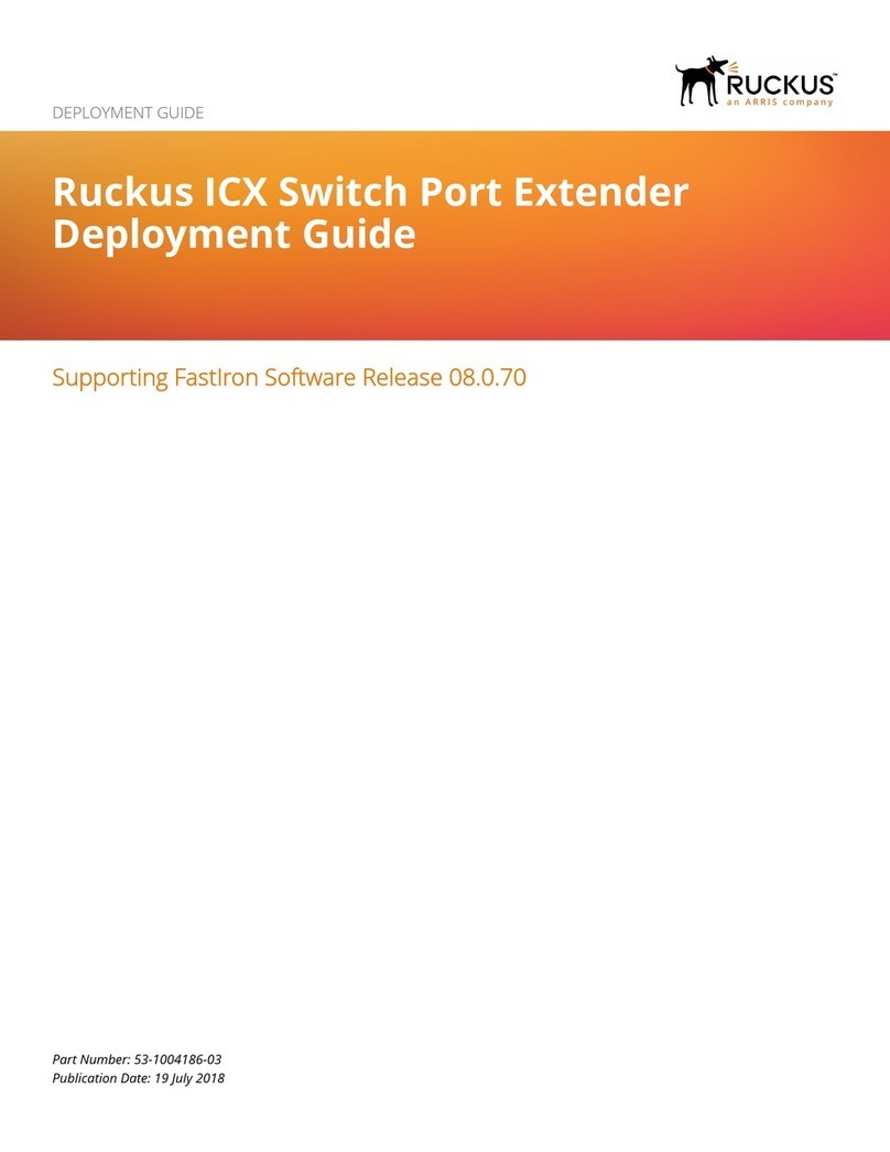 Ruckus Wireless ICX Series Deployment guide
