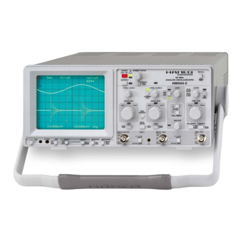 Hameg HM504-2 User manual