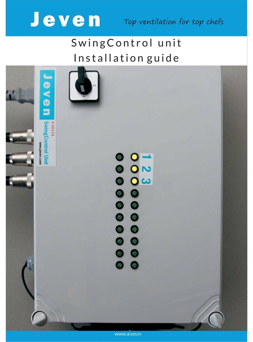 Jeven SwingControl unit User manual