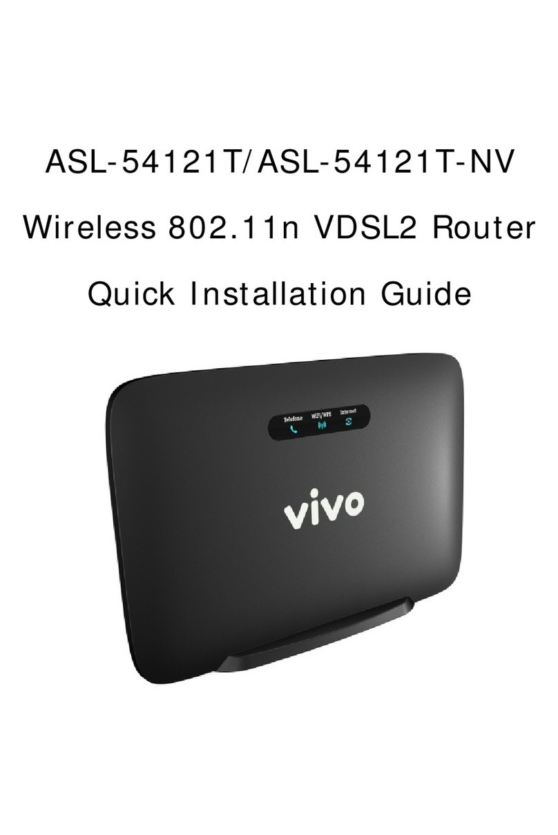 Vivo ASL-54121T Quick installation guide