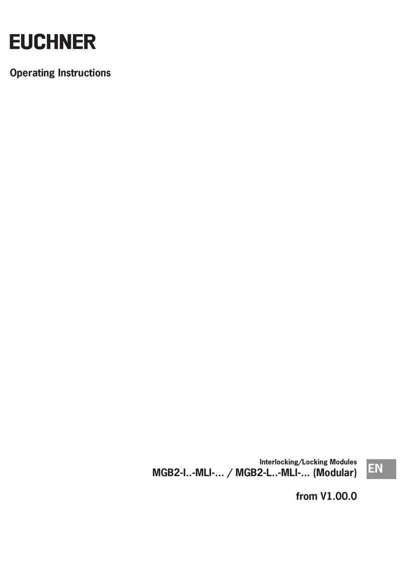 EUCHNER MGB2-Ixx-MLI series operating instructions