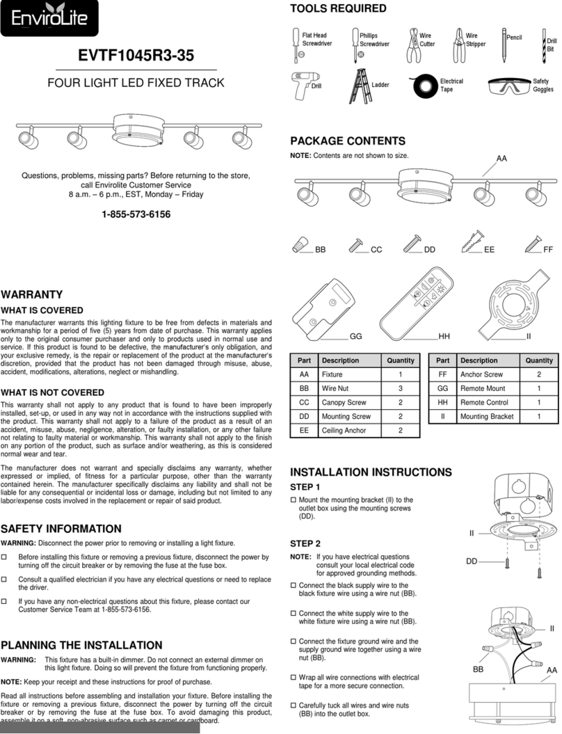 Envirolite EVTF1045R3-35 installation instructions