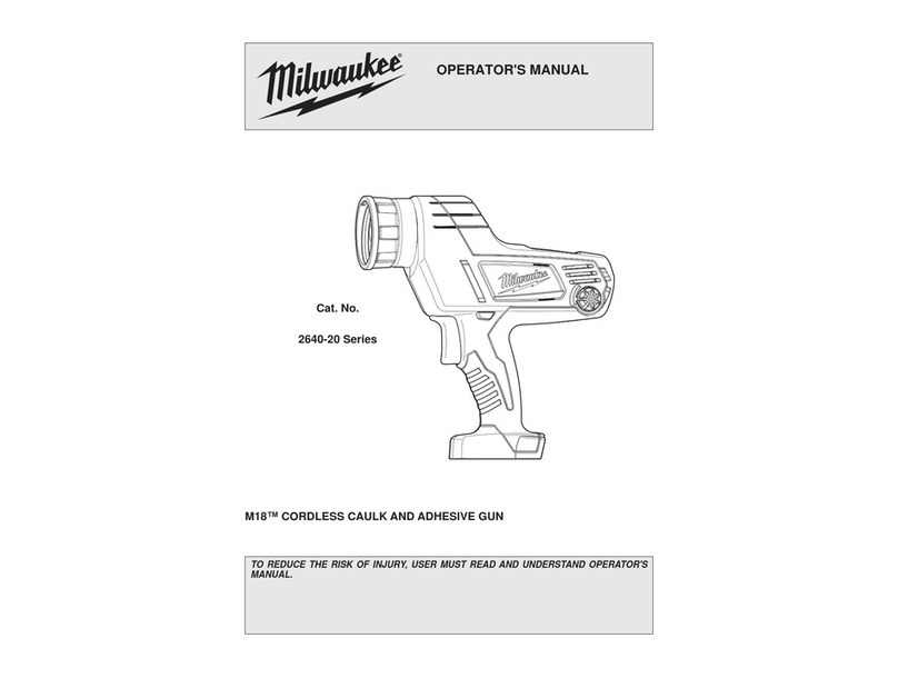 Milwaukee M18 Operator's manual