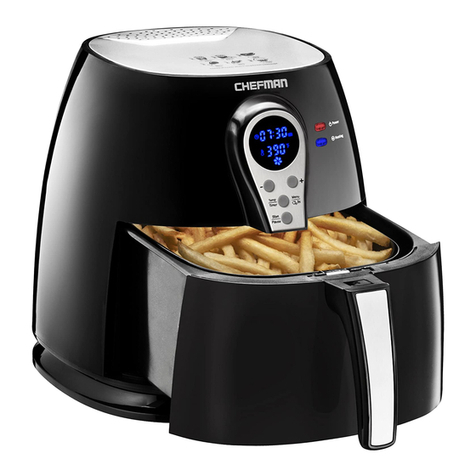 Chefman Digital Air Fryer User manual
