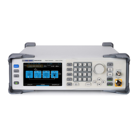 SIGLENT SSG3000X User manual