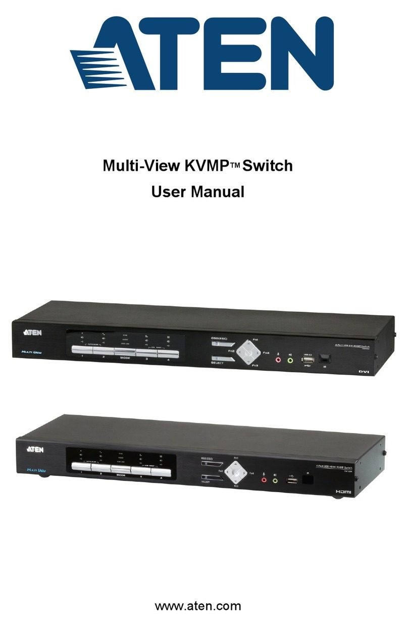 ATEN Multi-View KVMP Switch User manual