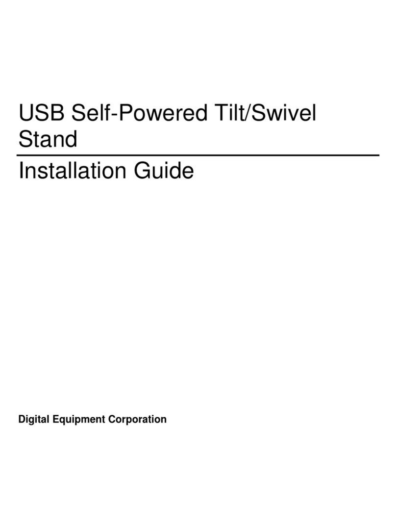 DEC USB Tilt Swivel Stand installation guide