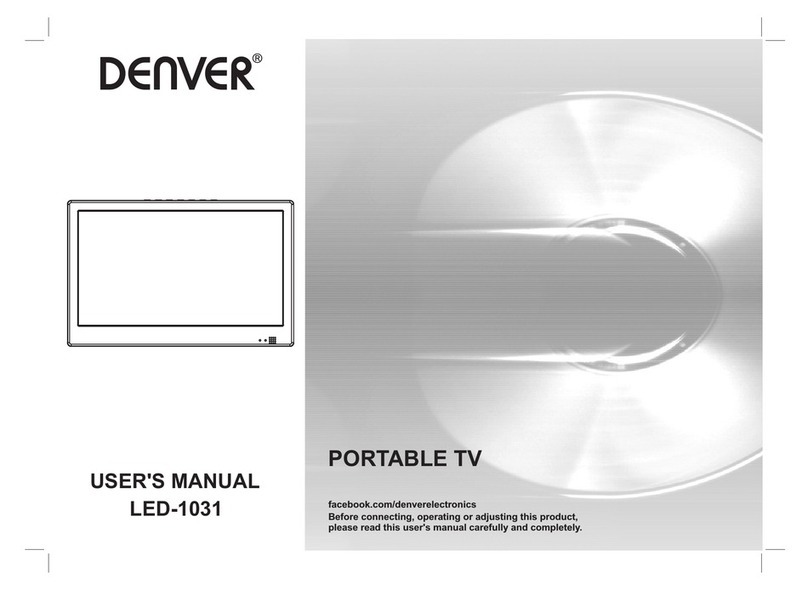 Denver LED-1031 User manual