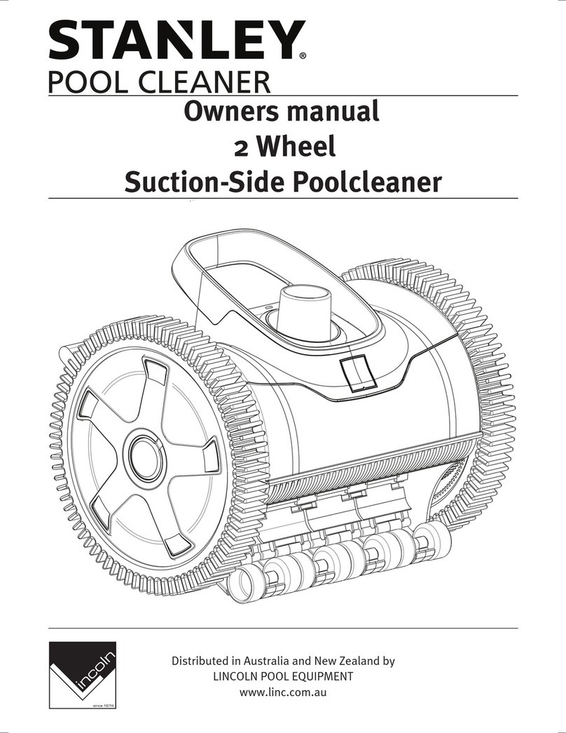 Lincoln pool  equipment Stanley owner's manual