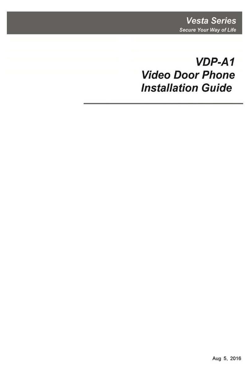 Climax Vesta VDP-A1 installation guide
