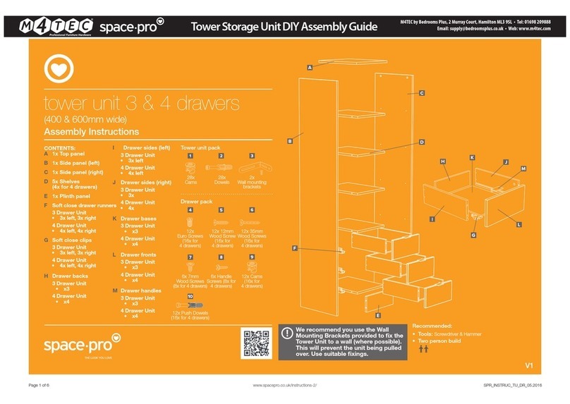 M4TEC SpacePro Assembly guide