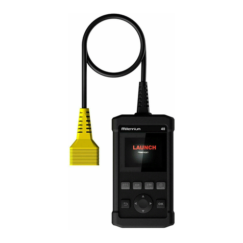 LAUNCH TECH Millennium 40 User manual