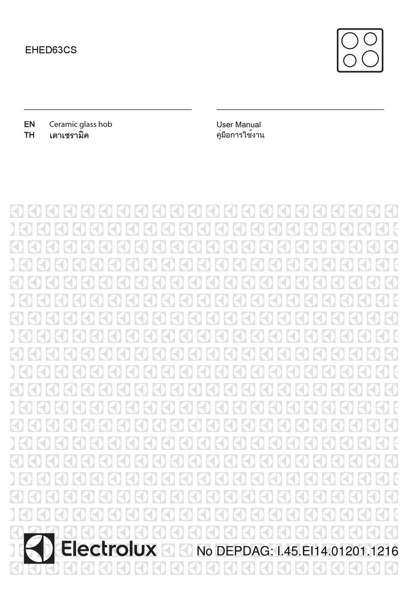 Electrolux EHED63CS user manual