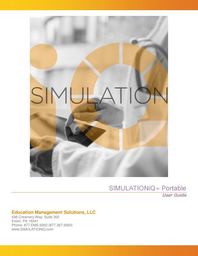 EMS SIMULATIONiQ Portable User manual