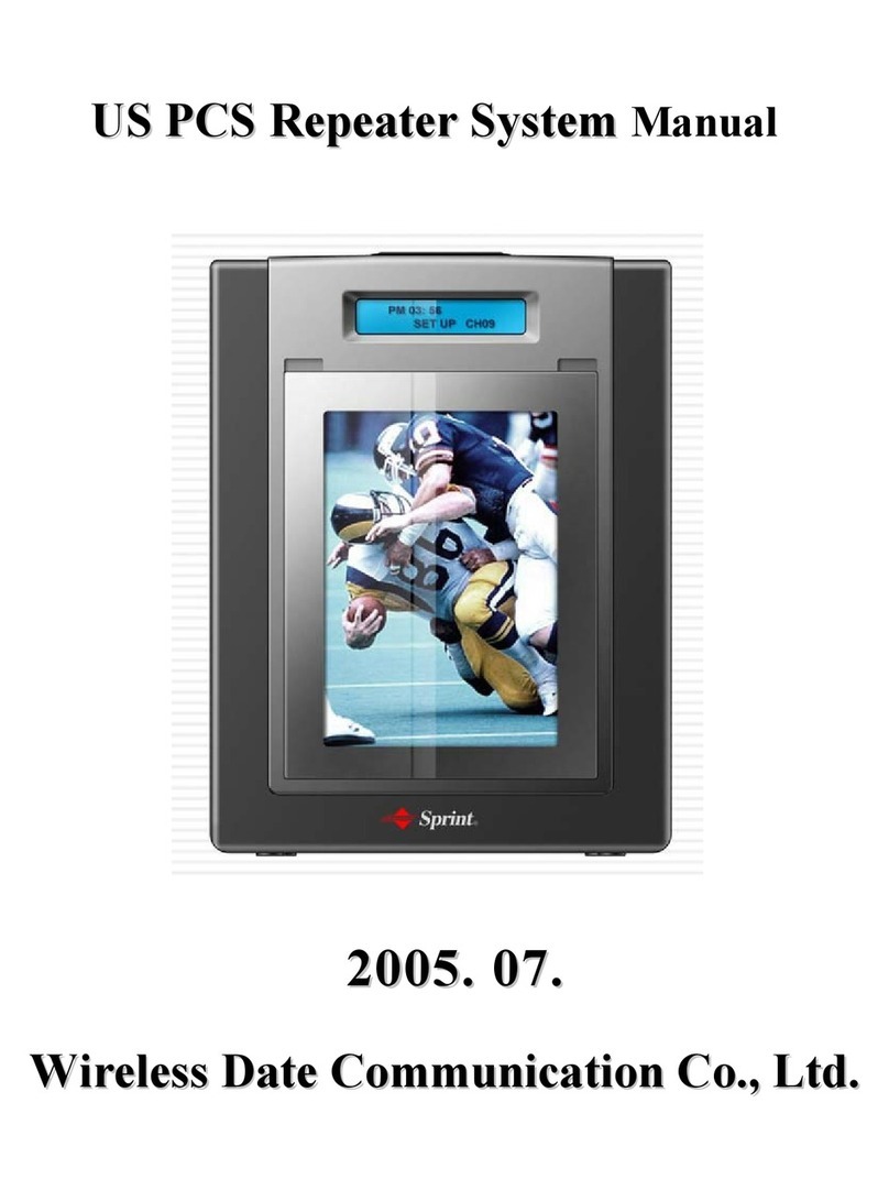 Wireless Date Communication US-PCS-S1 User manual