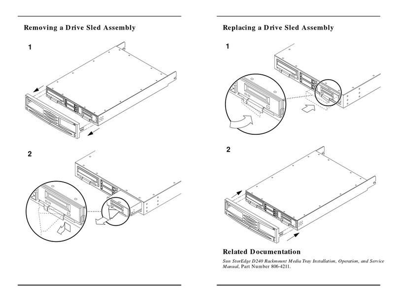 Sun Microsystems StorEdge D240 User manual