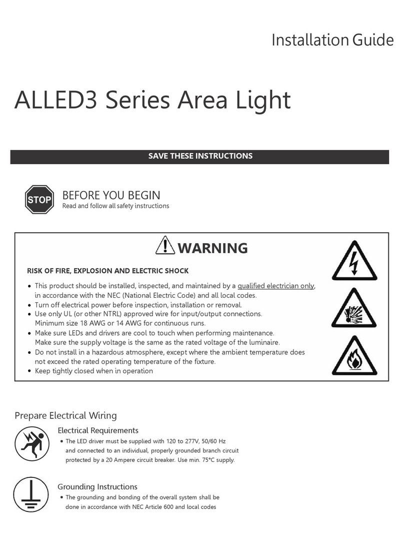 Orion ALLED3 Series installation guide
