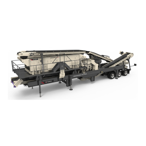 Terex CRC1150S User manual Terex CRC1150S User manual
