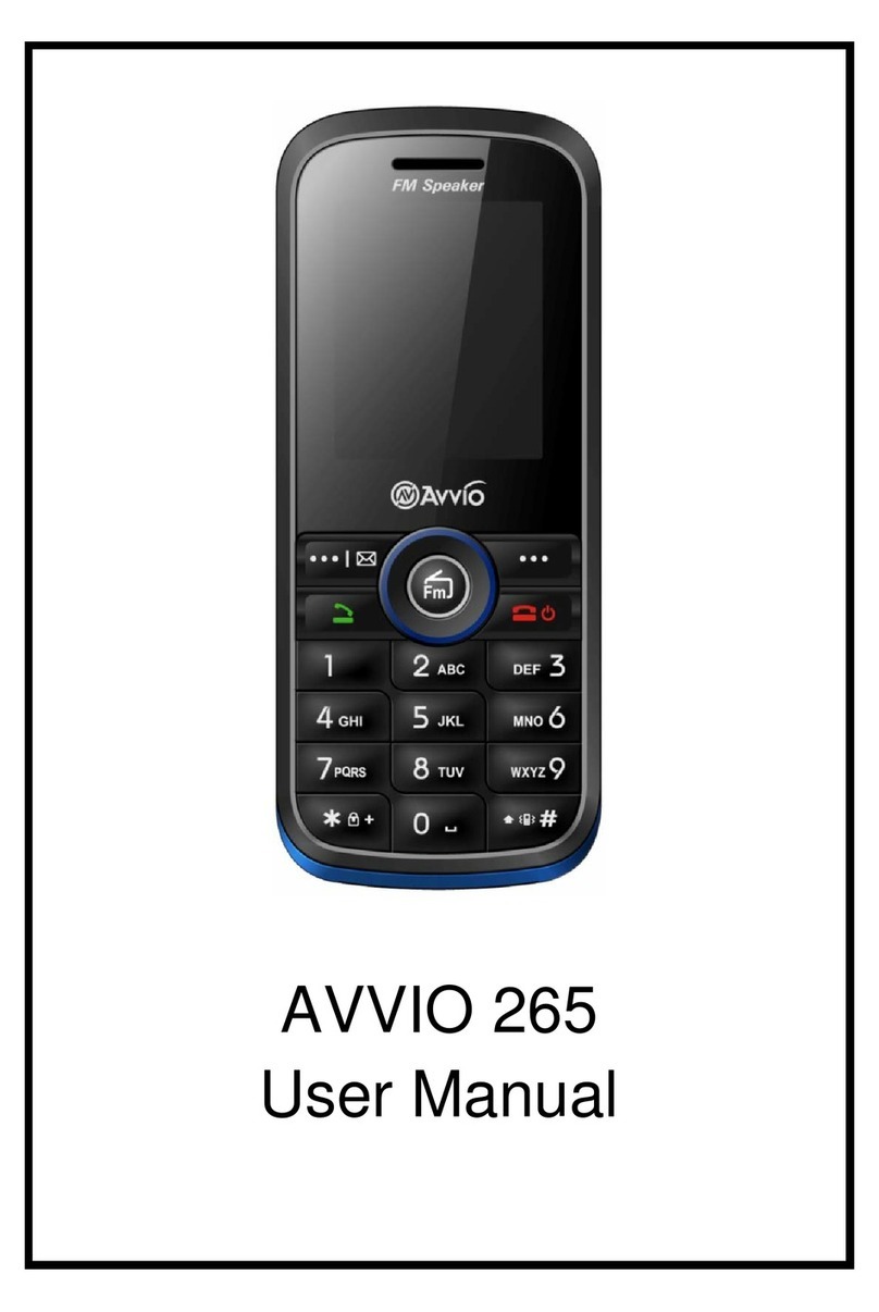 Avvio 265 user manual