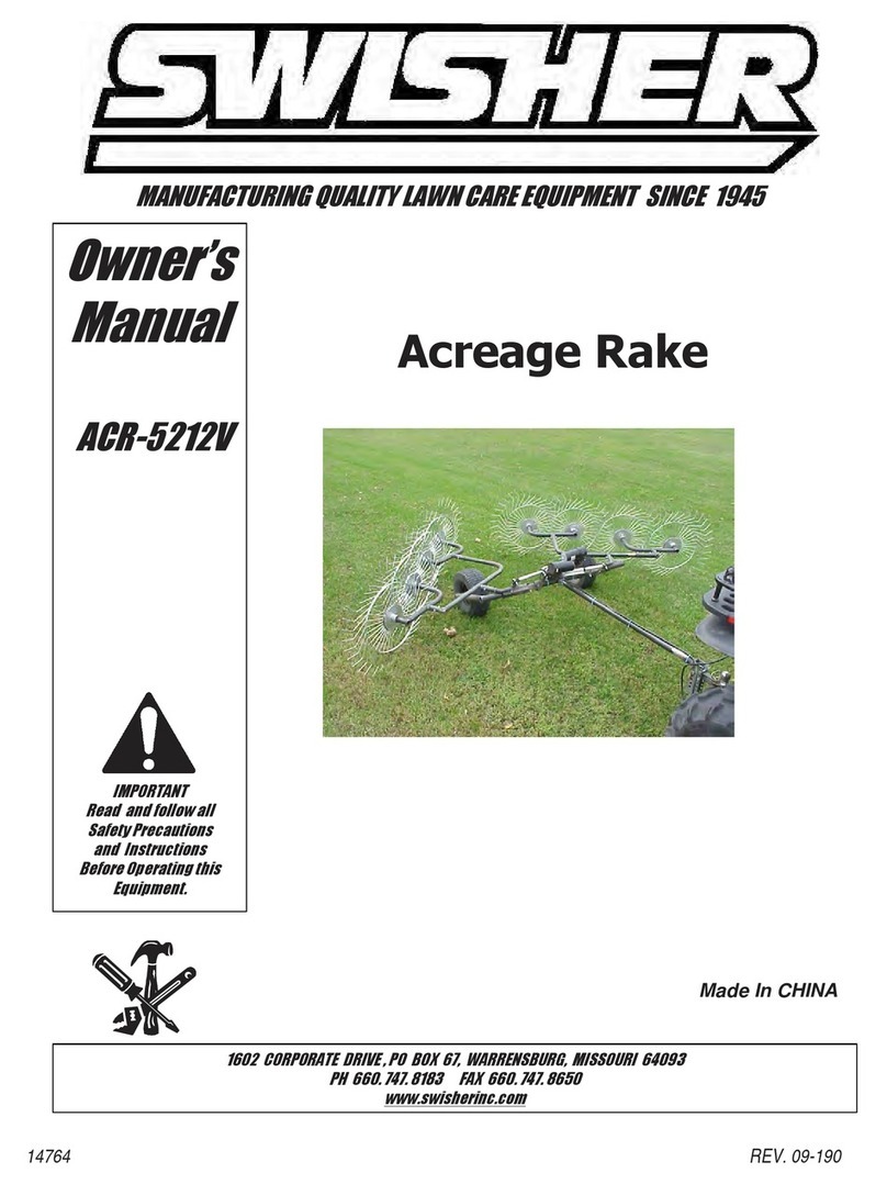Swisher ACR-5212V User manual