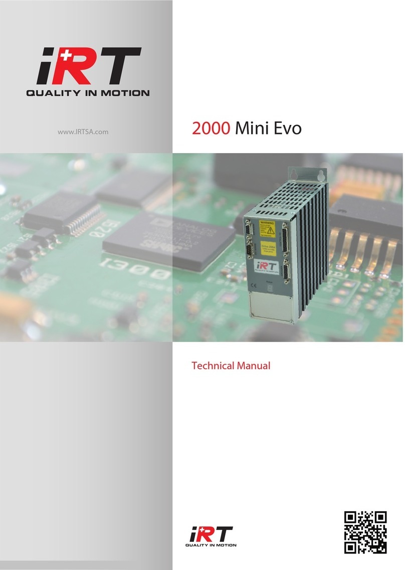 IRT 2000 Mini Series Technical manual