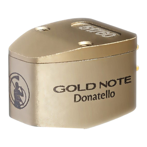 Gold Note Donatello Gold User manual