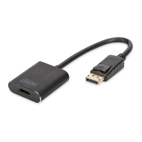Digitus DisplayPort DA-70472 User manual