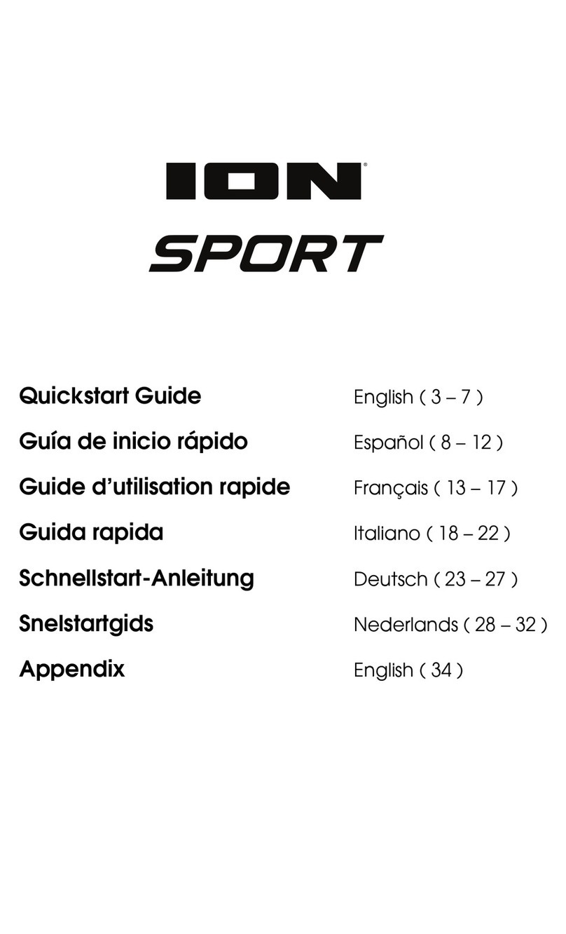 ION Sport User manual ION Sport User manual
