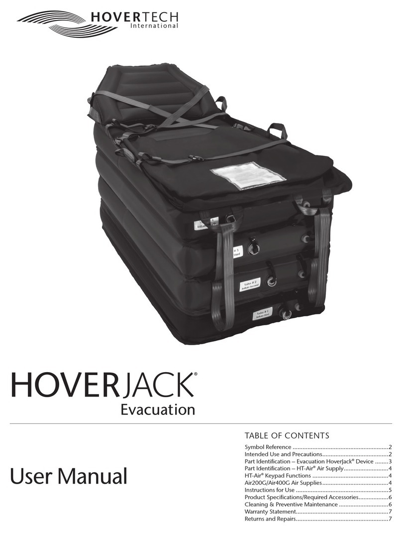 Hovertech Hoverjack Evacuation User manual