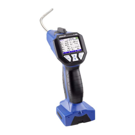 Wohler A 400 User manual