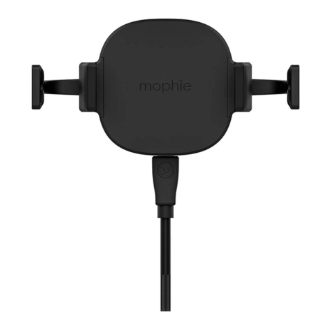 Mophie charge stream vent mount user manual