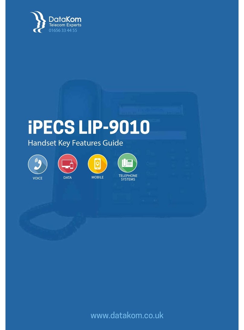 iPECS LIP-9010 Features guide