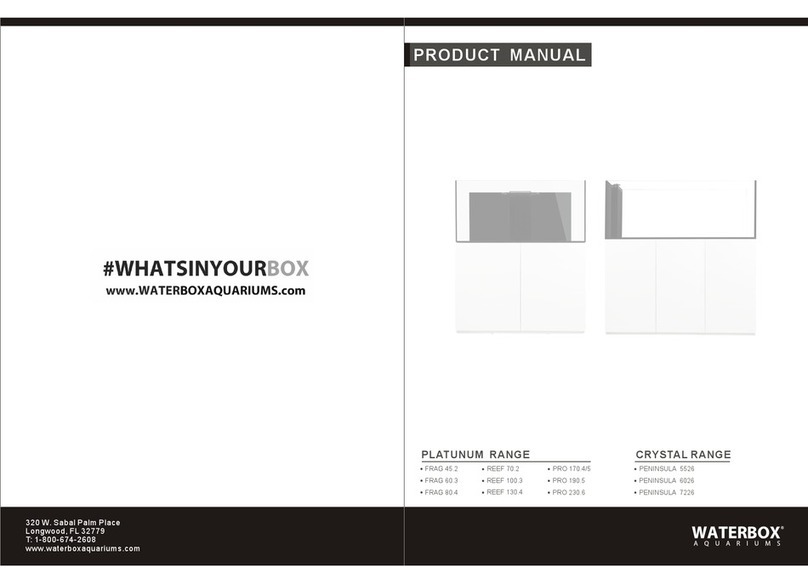 Waterbox PLATUNUM RANGE product manual Waterbox PLATUNUM RANGE product manual