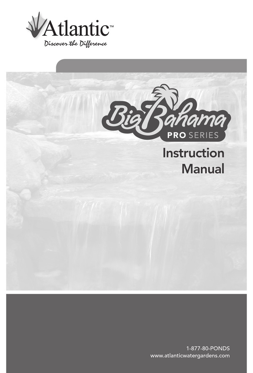 Atlantic Big Bahama Pro Series User manual