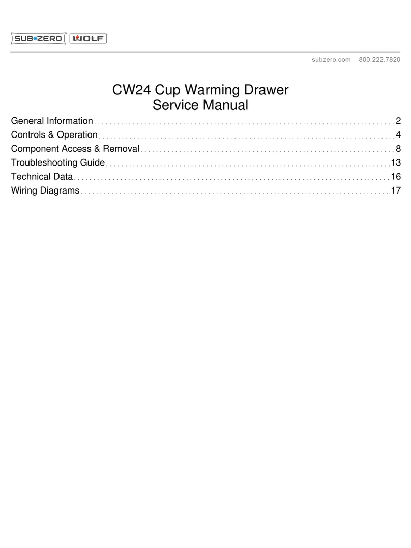 Wolf CW24 Service manual