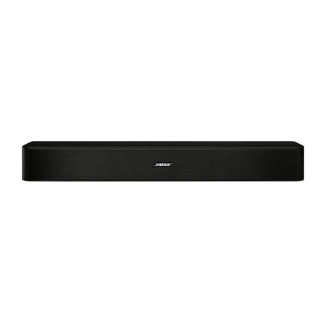 Bose Solo 5 User manual