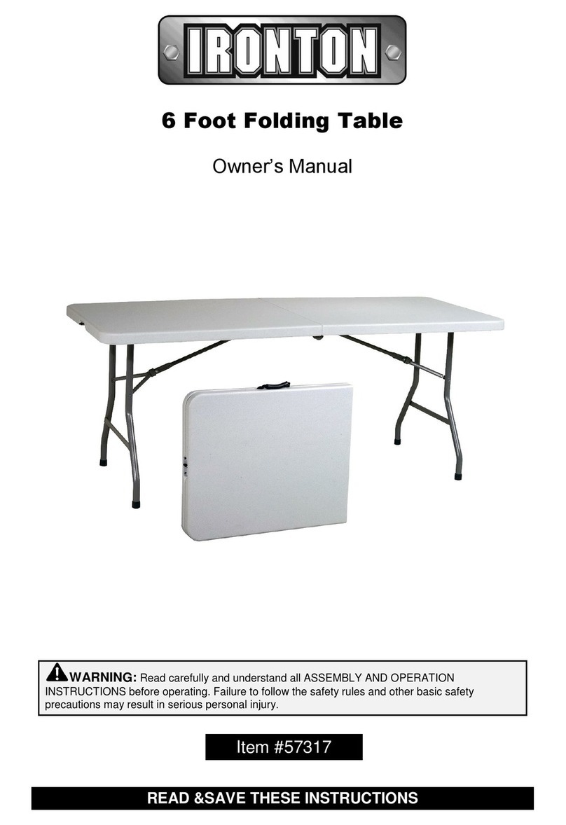 Ironton 57317 owner's manual