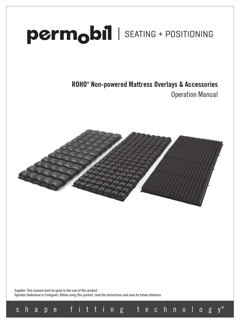 ROHO PRODIGY Operation manual
