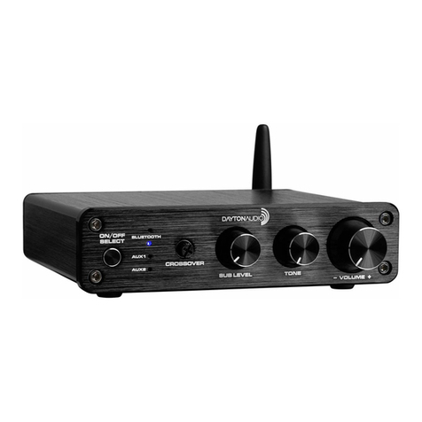 DaytonAudio DTA-2.1BT2 user manual