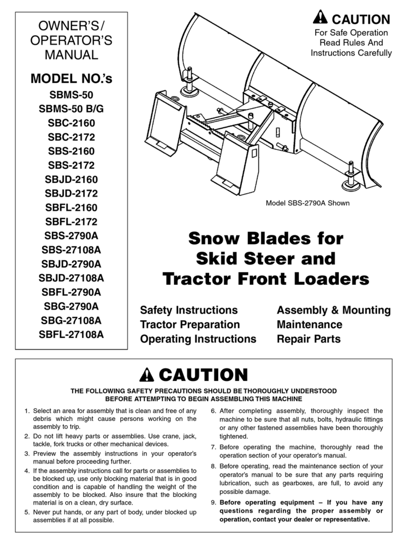 Worksaver SBMS-50 Owner's/operator's manual