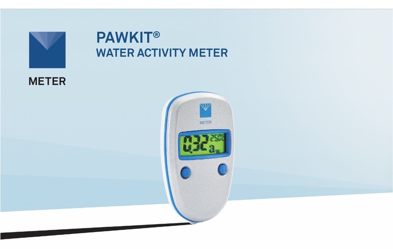 METER AQUALAB PAWKIT User manual