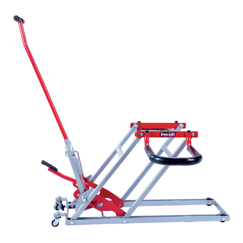 Pro-Lift T-5350 Operating instructions & parts manual